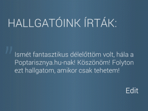 Read more about the article Rólunk írták