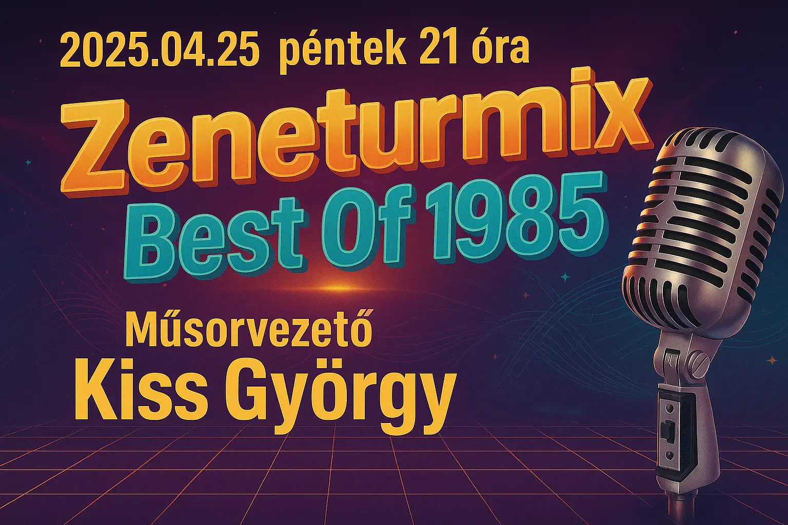 Read more about the article Rendkívüli Zeneturmix Kiss Györggyel!